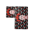 Miniatyrbillede 5 af 5: Bademåttesæt (2 stk) Frida - Sort