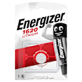 Miniatyrbillede 2 af 2: Lithium knapcellebatteri CR1620 | 3 V DC | 81 mAh | 1-Blister | Sølv