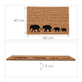 Miniatyrbillede 4 af 7: Dørmåtte i kokos Elephants