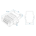 Miniatyrbillede 6 af 6: LED lys processor 12V til trailere