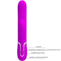 Miniatyrbillede 9 af 11: Pretty Love - Perlita Multifunktion 3 I 1 G-Spot Vibrator Violet
