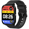 Miniatyrbillede 1 af 4: Trainermate 2 Smartwatch med rektangulær urskive Sort