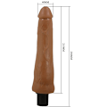 Miniatyrbild 9 av 11: Pretty Love - Alfredo Realistic Vibrator 21,5 Cm -O- 4 Cm