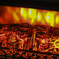 Miniatyrbillede 8 af 10: Elektrisk pejs Elektrisk pejs med varmelegeme, LED-flammeeffekt, 1800W Fritstående pejs med lav støj, Overophedningsbeskyttelse til stue, soveværelse,