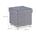 Miniatyrbillede 4 af 9: Palle med opbevaringsplads