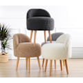 Miniatyrbillede 5 af 5: Pouffe Rufmee - Kaffe