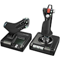 Miniatyrbillede 1 af 4: Logitech Saitek X52 Pro Flight Control System - greb-controller & gashåndtag, PC