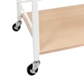 Miniatyrbild 7 av 7: Serveringsvagn med avtagbar bricka och bromsar