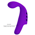 Miniatyrbillede 9 af 11: Pretty Love - Gorgon Purple genopladelig fingervibrator