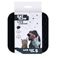 Miniatyrbild 1 av 3: Ät Långsamt Lev Längre Lick Mat Duo S Grå