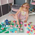 Miniatyrbillede 9 af 11: Træblokke - by 100 stk. Kruzzel 19 159