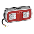 Miniatyrbild 3 av 7: Baklykta 5 funktion 225 x 105 mm 43LED vänster