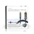 Pikkukuva 4 / 4: AOC USB-kaapeli | USB-C™ Uros | HDMI™ liitin | 18 Gbps | 50.0 m | Pyöreä | PVC | Musta | Pakkaus