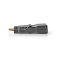 Miniatyrbillede 4 af 9: HDMI™ Adapter | HDMI™ Stik | HDMI™ Hun | Guldplateret | Swivel | ABS | Sort | 1 stk. | Konvolut