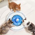 Miniatyrbild 5 av 5: Keramisk kattfontän 2,1 l, tyst pump, filter