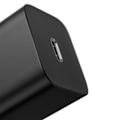Miniatyrbillede 7 af 9: Hurtigoplader til Iphone Super Si 1C 20W Strømforsyning + USB-C - Lightning kabel 1m sort