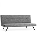 Miniatyrbillede 5 af 8: 3-sæders sovesofa Zola - lysegrå