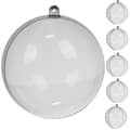 Transparenta kulor 10 cm - set om 5 Ruhhy 22276