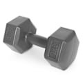 Miniatyrbillede 2 af 9: Hex håndvægte sæt 2x3 kg, træningsvægte, fitness belastning, grå, ModernHome