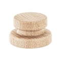 Miniatyrbillede 5 af 6: Trækagestempel med rensdyrmotiv, 5,5 cm diameter