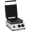 Miniatyrbillede 2 af 5: Rektangulær vaffelmaskine til 2 vafler 170 x 210 mm TEFLON 1500 W
