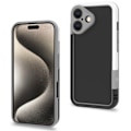 Miniatyrbillede 5 af 7: Bumper iPhone 16 Sort/Hvid