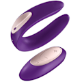 Miniatyrbillede 2 af 6: Satisfyer - Partner Plus Remote Couples Massager 2020 Edition