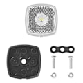 Miniatyrbillede 5 af 7: Forreste positionslygte 9-30V hvid 61 x 61 mm LED
