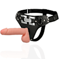 Miniatyrbillede 3 af 6: Harness Attraction - Deluxe Sele Med Realistisk Vibration 18 Cm -O- 4,5 Cm
