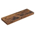 Pikkukuva 1 / 7: Rustic ruskea kelluva seinähylly - 60cm, kantavuus 10-15kg