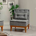 Miniatyrbillede 1 af 6: Wing Chair Fuoco Berjer - Mørkegrå