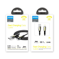 Miniatyrbild 5 av 9: Mermaid series iPhone USB - Lightning kabel 2.4A 2m svart