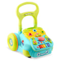 Pikkukuva 2 / 9: Ricokidsin turkoosi 2-in-1 Opi-kävele-vaunu musiikilla RK-744