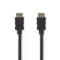 Pikkukuva 1 / 2: High Speed ​​HDMI ™ Kaapeli Ethernet | HDMI™ liitin | HDMI™ liitin | 4K@30Hz | 18 Gbps | 40.0 m | Pyöreä | PVC | Musta | Panta
