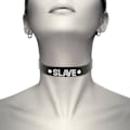Miniatyrbillede 3 af 7: Coquette Chic Desire - Slave Vegan Læder Choker