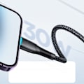 Miniatyrbillede 9 af 9: Kabel til iPhone Starry Series USB-C - Lightning 30W 1m sort
