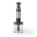 Miniatyrbillede 3 af 9: Hand Blender | 800 W | Hastighedsindstillinger: Variabel hastighedskontrol | Chopper | Aluminium / Sort