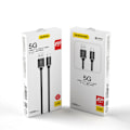 Pikkukuva 1 / 8: USB - USB Type C Super Fast Charge -kaapeli, 1 m, musta