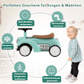 Miniatyrbillede 1 af 5: Rutcshauto ride-on køretøj med opbevaringsplads og tipbeskyttelse børne køretøj med rat 58 x 27 x 34 cm grøn