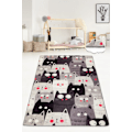 Miniatyrbillede 1 af 3: Tæppe (150 x 240) Cats Grey Djt