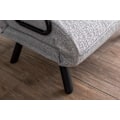 Miniatyrbillede 4 af 9: 1-sædet sovesofa Sando Single - Teddy stof - Grå