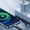 Pikkukuva 9 / 9: Kaapeli älykytkimellä USB-C - iPhone Lightning 1,2m - musta