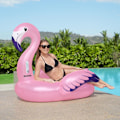 Miniatyrbillede 6 af 6: Bademadras 1,53m x 1,43m Luksus Flamingo