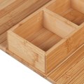 Miniatyrbild 6 av 8: Soffbricka i bambu med 3 fack