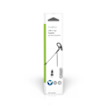 Pikkukuva 9 / 9: PC-headset | In-Ear-Kuulokkeet | Mono | USB Type-A / USB Type-C™ | Kokoontaitettava Mikrofoni | Harmaa / Musta