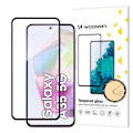 Miniatyrbillede 1 af 9: 9H hærdet glas til Samsung Galaxy A35 skærm med sort ramme