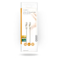 Pikkukuva 3 / 3: CAT5e verkkokaapeli | U/UTP | RJ45 uros | RJ45 uros | 2.00 m | Pyöreä | PVC | Harmaa | Muovipussi