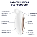 Miniatyrbillede 5 af 6: Satisfyer - Spot On 2 Lay-On Vibrator Hvid