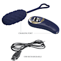 Miniatyrbillede 9 af 10: Pretty Love - Vivian Blue Remote Control Vibrating Egg