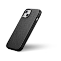 Miniatyrbillede 8 af 9: Naturligt læder etui til iPhone 14 MagSafe etui Lædercover sort